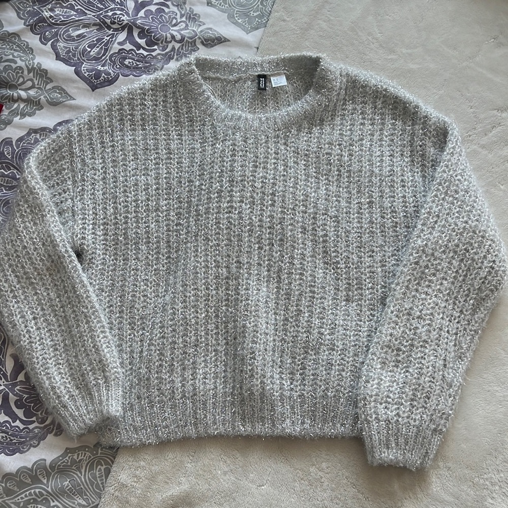 Knitted holiday sweater